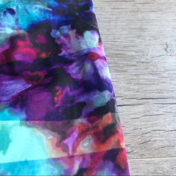 Athleta Floral And Mesh Leggings - Picture 2 of 10